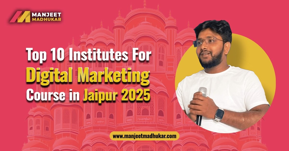 Institutes For Digital Marketing Course in Jaipur 2025